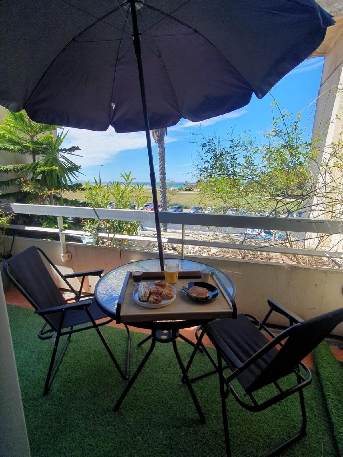 Studio Terrasse Vue Mer Marselha Exterior foto
